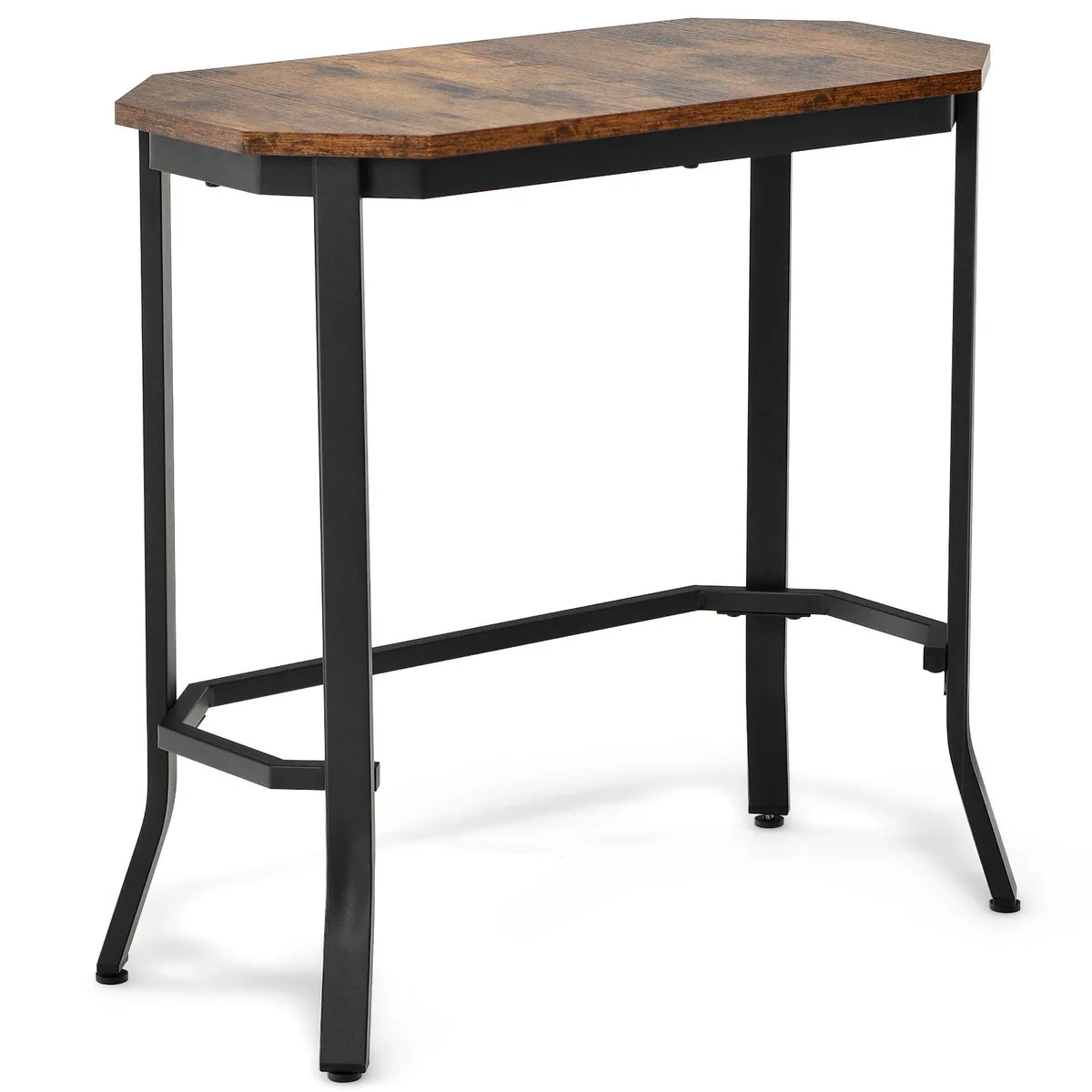 SlickBlue SlickBlue Narrow End Table Rustic Brown 25.5" x 12.5" x 24.5 — product photo