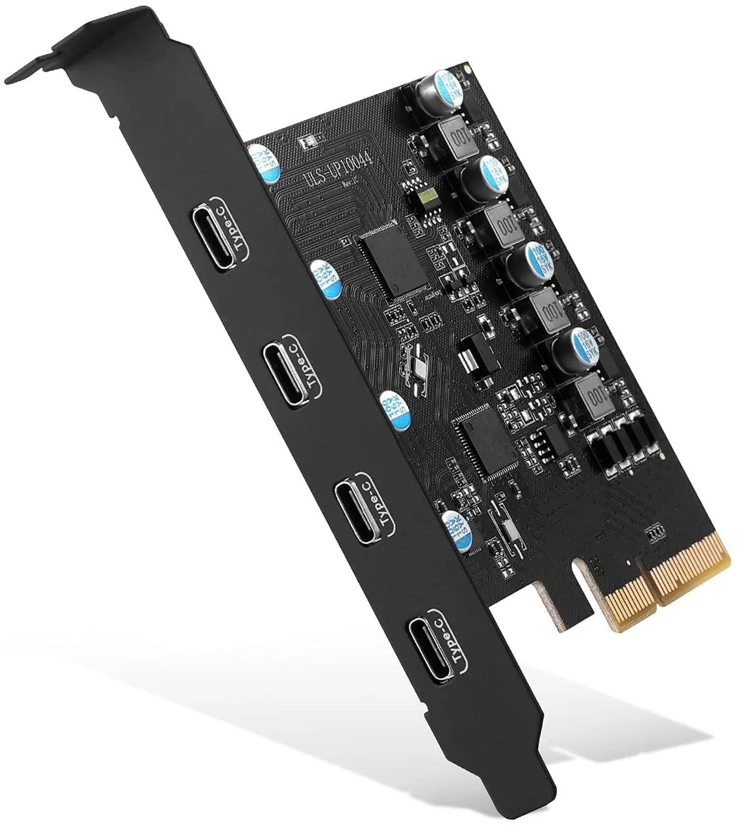 SURF CUZ SURF CUZ PCIe Gen3 x2 4-Port USB 3.1 Type C Expansion Card — product photo