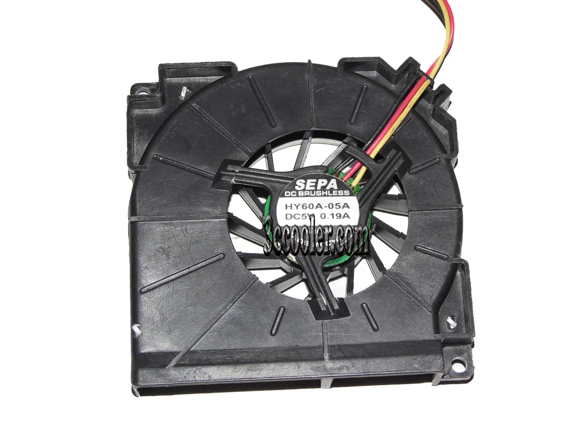 OEM Industries OEM Industries HY60A-05A 60mm 5V 0.19A 3-pin CPU cooler — product photo