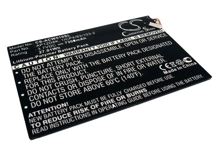 Cameron &amp; Co Cameron &amp; Co DS-CS-ACW510SL Battery 7.3 Ah Black — product photo