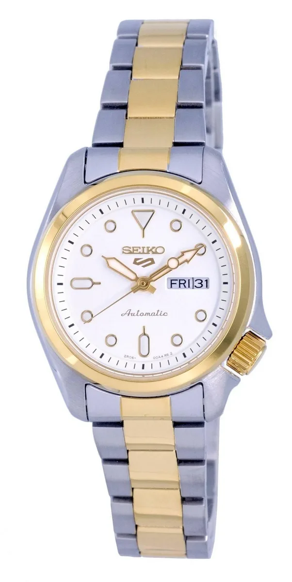Seiko Seiko 5 Sports SRE004K1 White Dial Automatic 100m Women's Watch — product photo