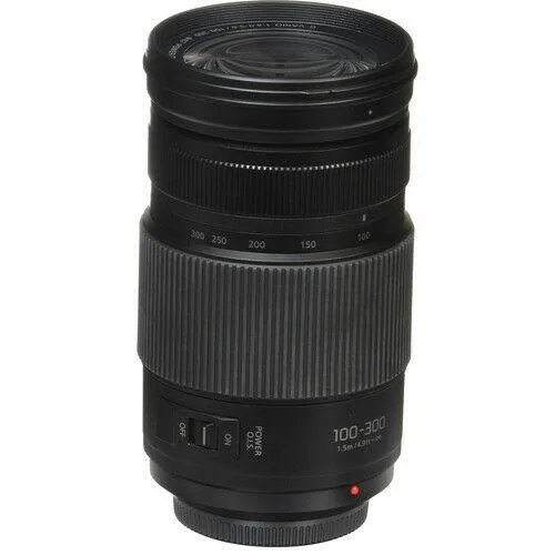 Panasonic Panasonic Lumix G Vario 100-300mm f/4.0-5.6 II POWER O.I.S. camera lens — product photo
