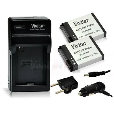 Vivitar Vivitar Travel Quick Charger for GoPro AHDBT-001 camera battery — product photo