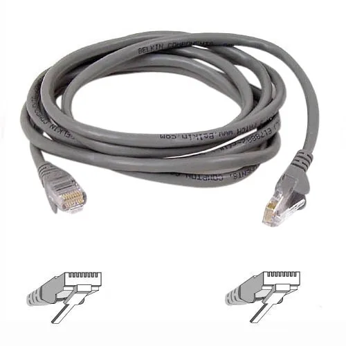 Belkin Belkin A3L980-20-S Cat 6 network ethernet cable 20 ft gray — product photo