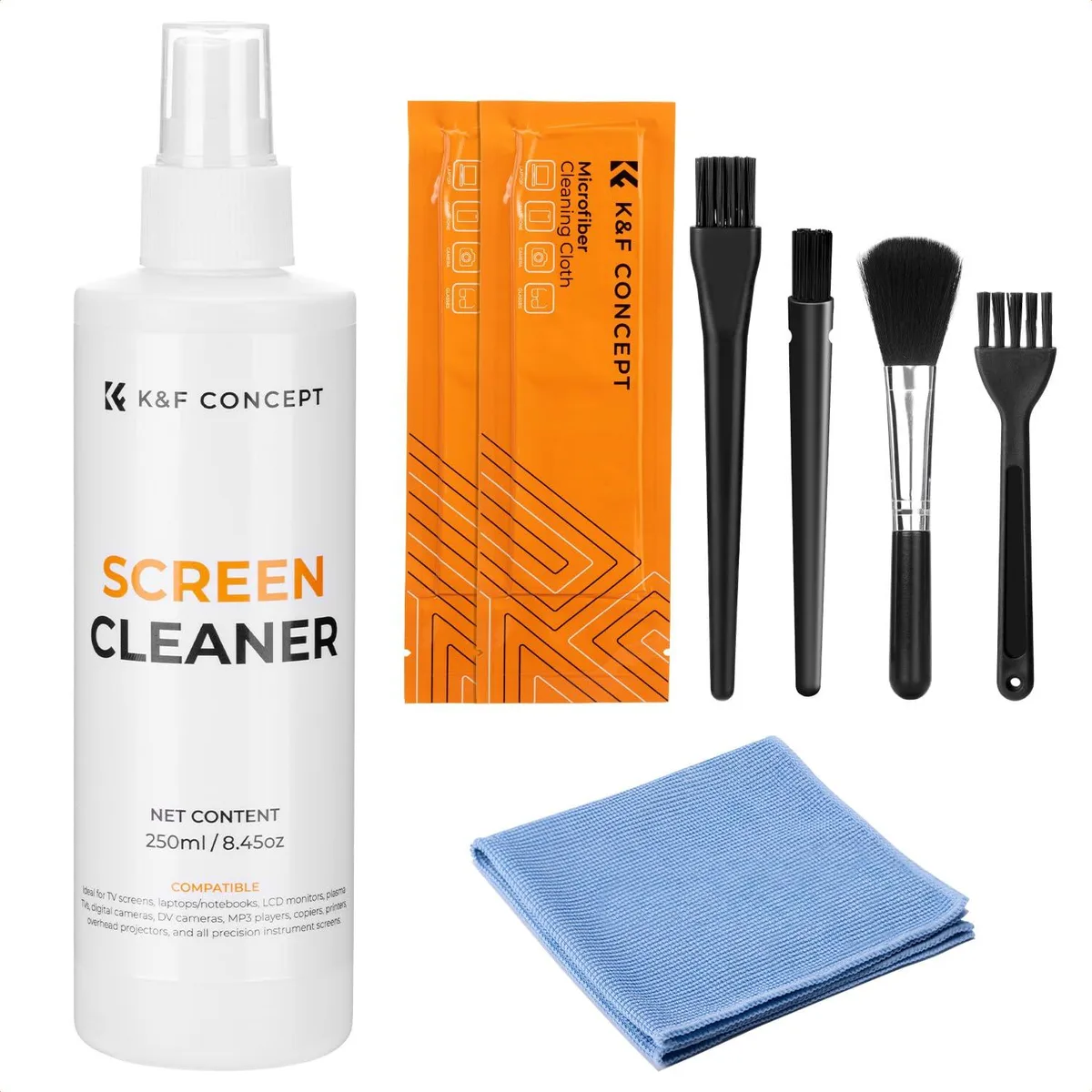 KF Concept 8-in-1 Screen Cleaning Kit 250ml — product photo