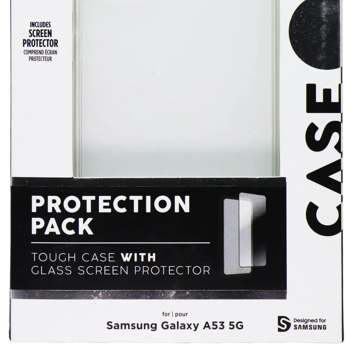 Case-Mate Case-Mate Protection Pack for Samsung Galaxy A53 5G - Tough Case + Glass Screen Protector Clear — product photo
