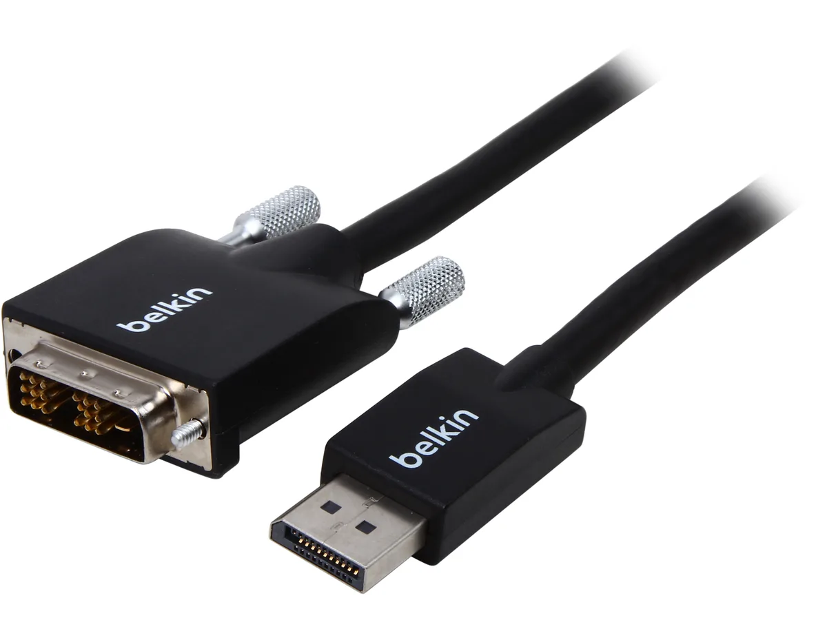 Belkin Belkin F2CD002B06-E 6 ft DisplayPort to DVI-D cable — product photo