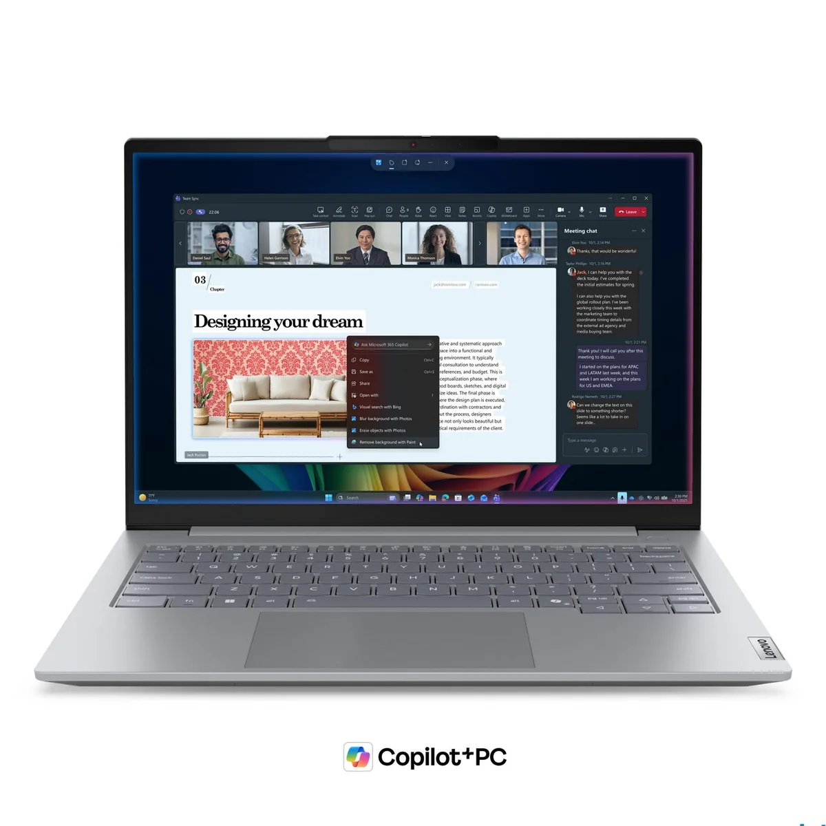 Lenovo Lenovo ThinkBook 14 Gen 9 Intel Laptop 14 60Hz Core Ultra 7 355 16GB 512GB — product photo