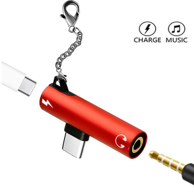 Hetai Tech Hetai Tech 2 in 1 USB-C to 3.5mm Audio &amp; Charging Adapter — product photo