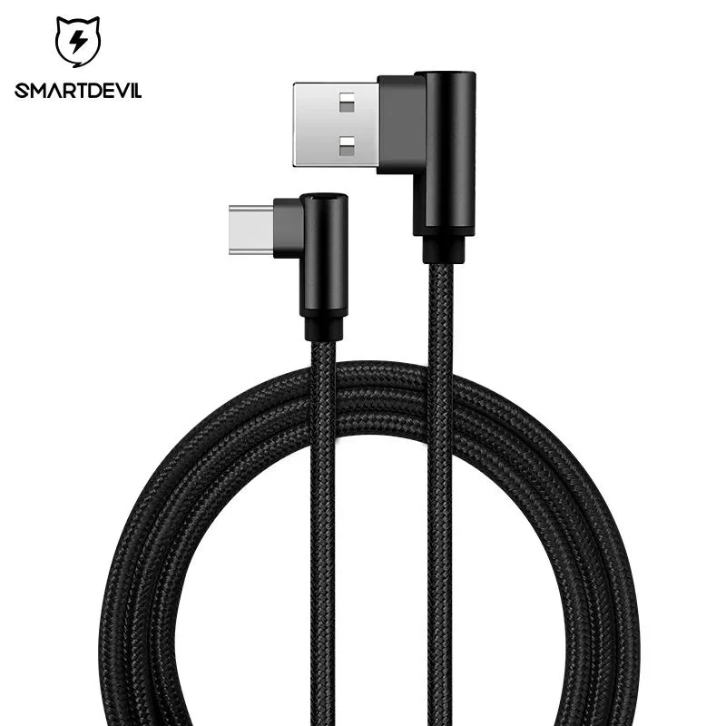 Defendwe Defendwe USB Cable 90 Degree 1.8M Micro USB to USB A — product photo