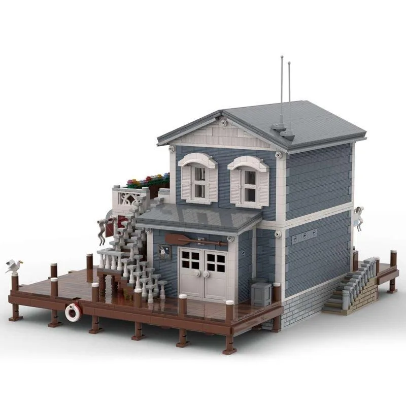 ZITIANYOUBUILD ZITIANYOUBUILD MOC-74199 Charter and Dive Shop 3593 Parts — product photo