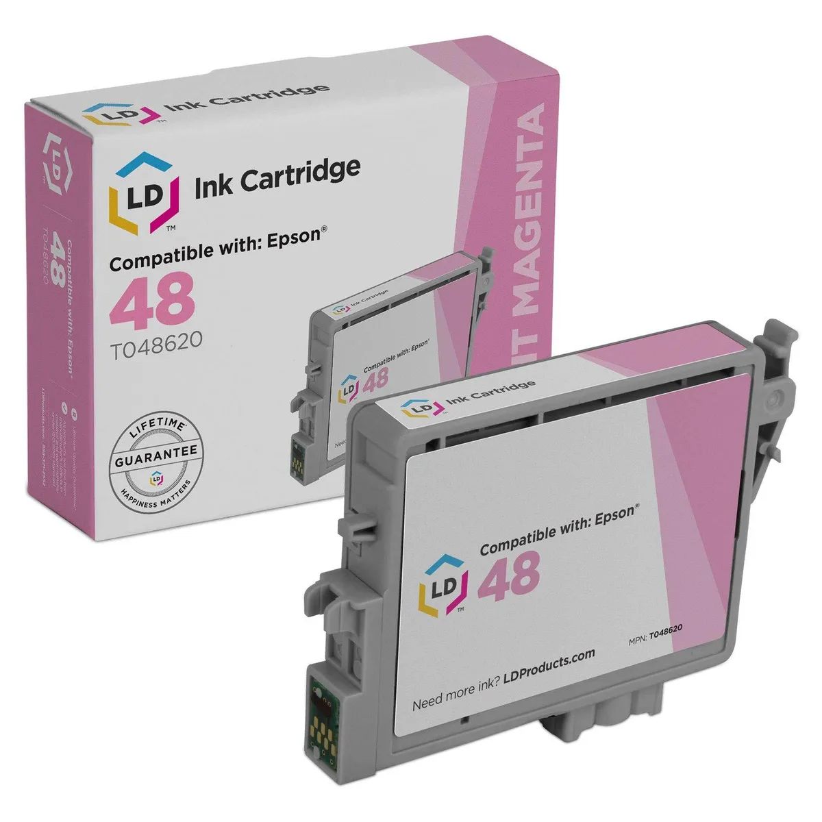 LD Products LD Products Remanufactured Ink Cartridge T048620 Light Magenta 400 Pages — product photo