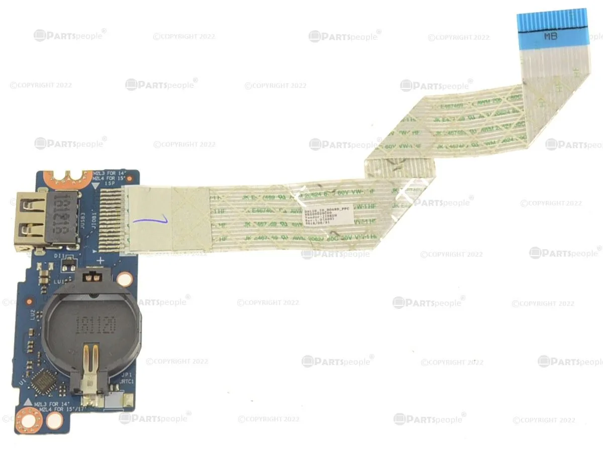 DELL DELL Inspiron 3481 Vostro 3481 USB SD Card Reader IO Board 39M5P — product photo