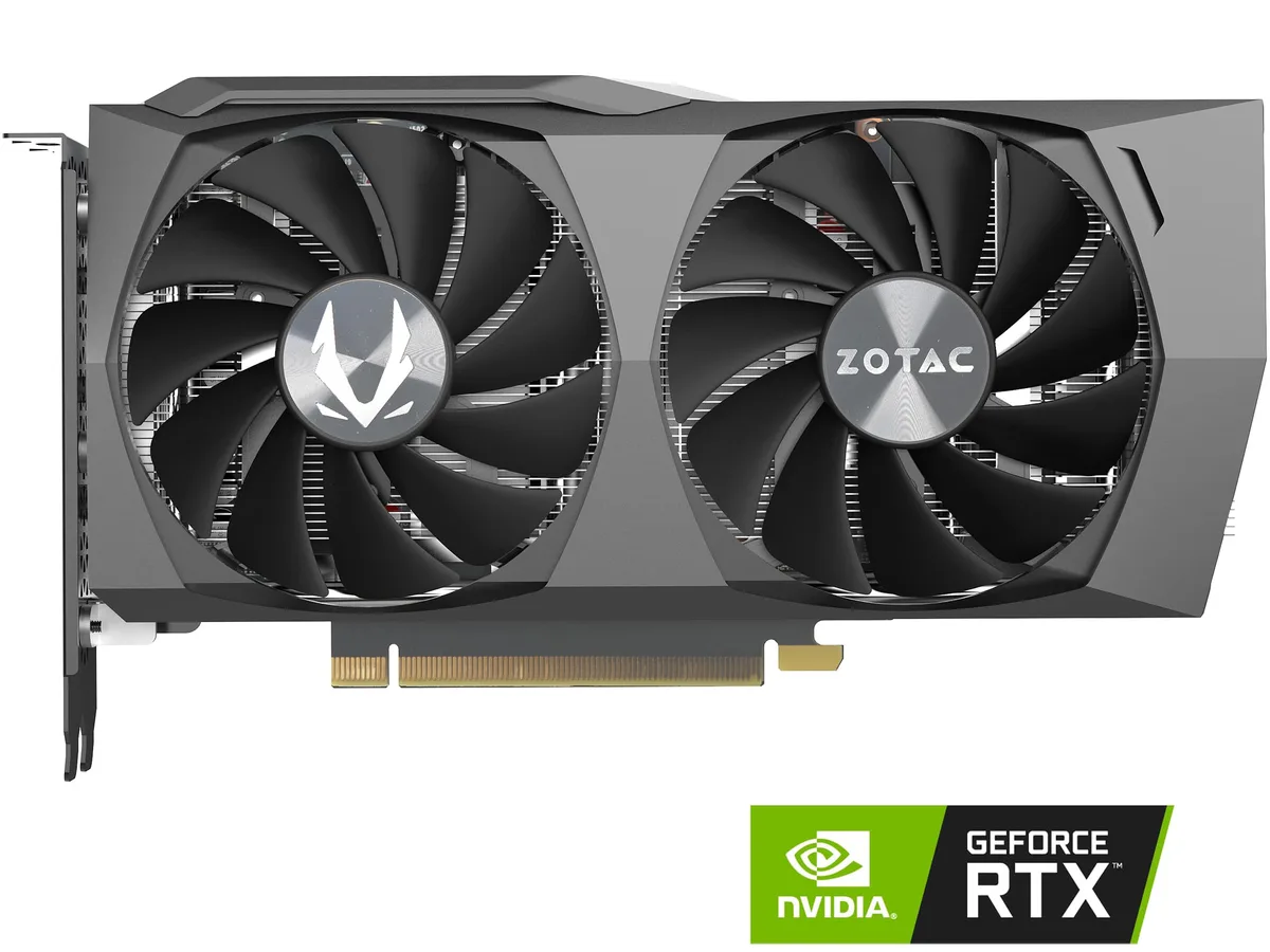 ZOTAC ZOTAC GeForce RTX 3060 Twin Edge 12GB ZT-A30600E-10M graphics card — product photo