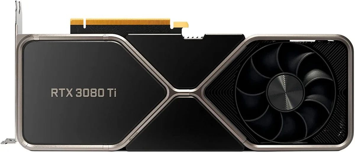 NVIDIA NVIDIA GeForce RTX 3080 Ti Founders Edition 12GB GDDR6 graphics card — product photo