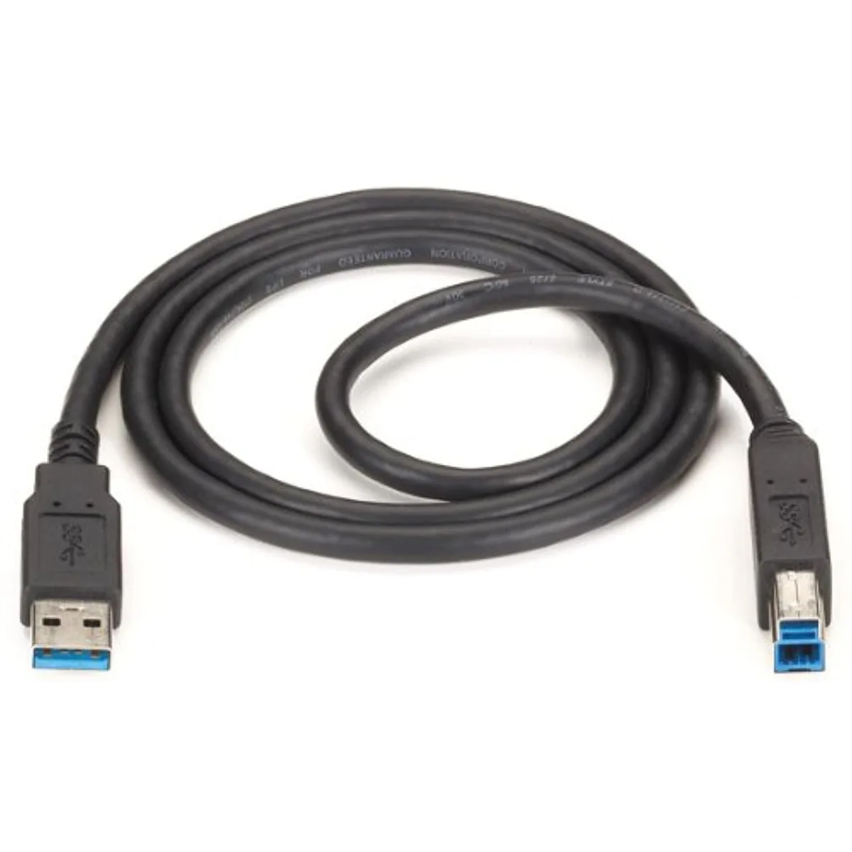 Black Box Corporation Black Box USB30-0006-MM 6 ft USB 3.0 Type A to Type B Cable Black — product photo