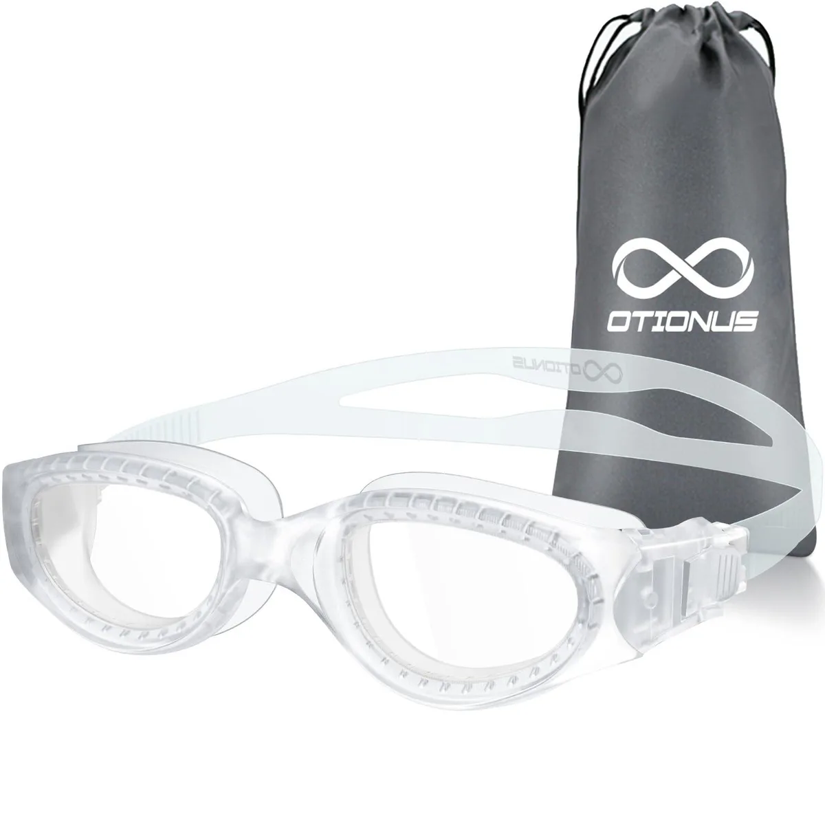  Otionus Swimming Goggles Clear Small 180° Panoramic View — product photo