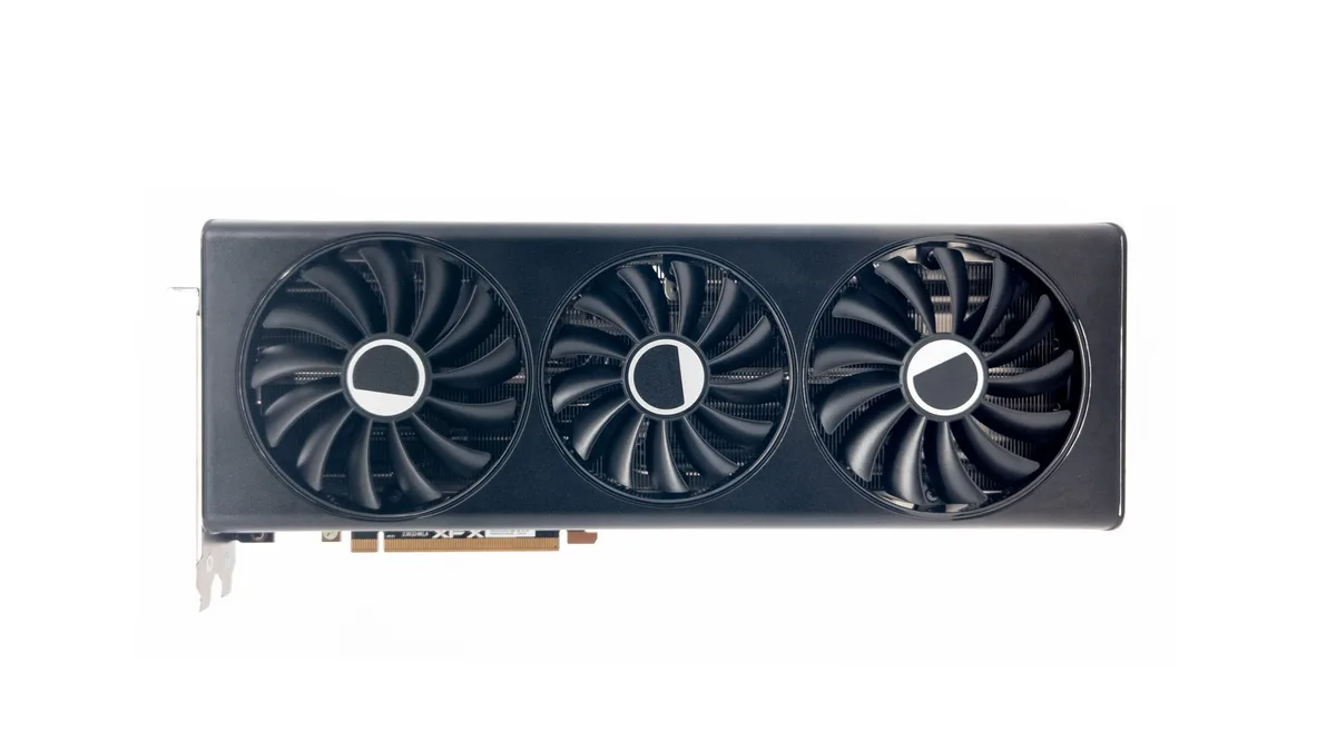 XFX XFX RX-77TQICKB9 Radeon RX 7700 XT graphics card 12GB GDDR6 — product photo