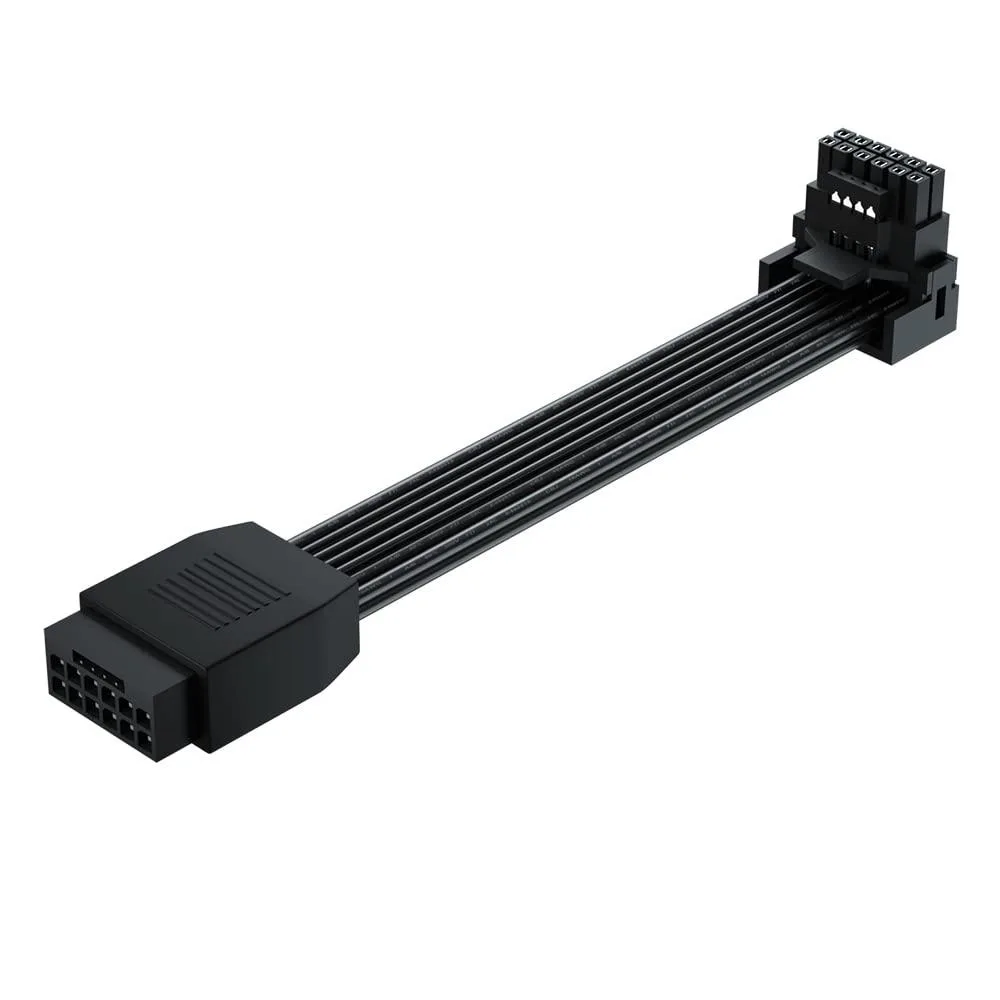  Monoprice 12VHPWR 16-pin 90-degree adapter cable 5.9in Type A — product photo