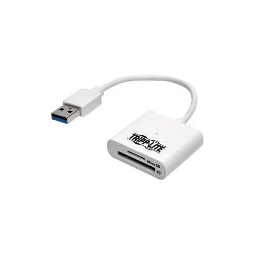 Small black microSD card reader with USB-A plug