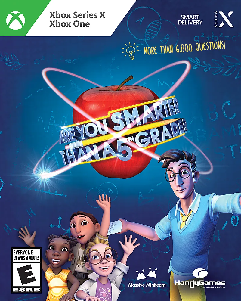 THQ THQ 02342 Are You Smarter Than a 5th Grader? xbox one video game — product photo