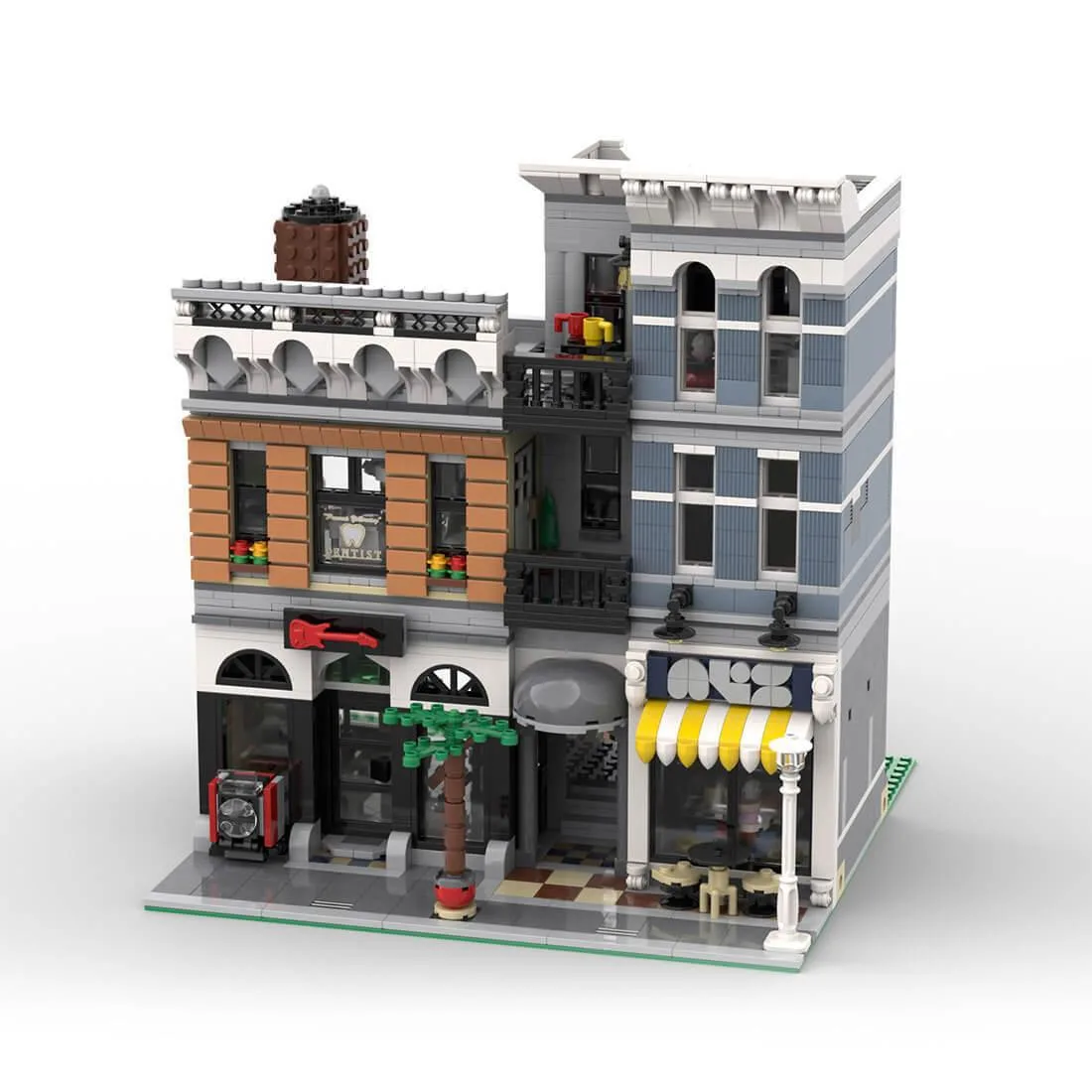 ZITIANYOUBUILD ZITIANYOUBUILD MOC-88443 Street View 10259PCS Educational Building Set — product photo