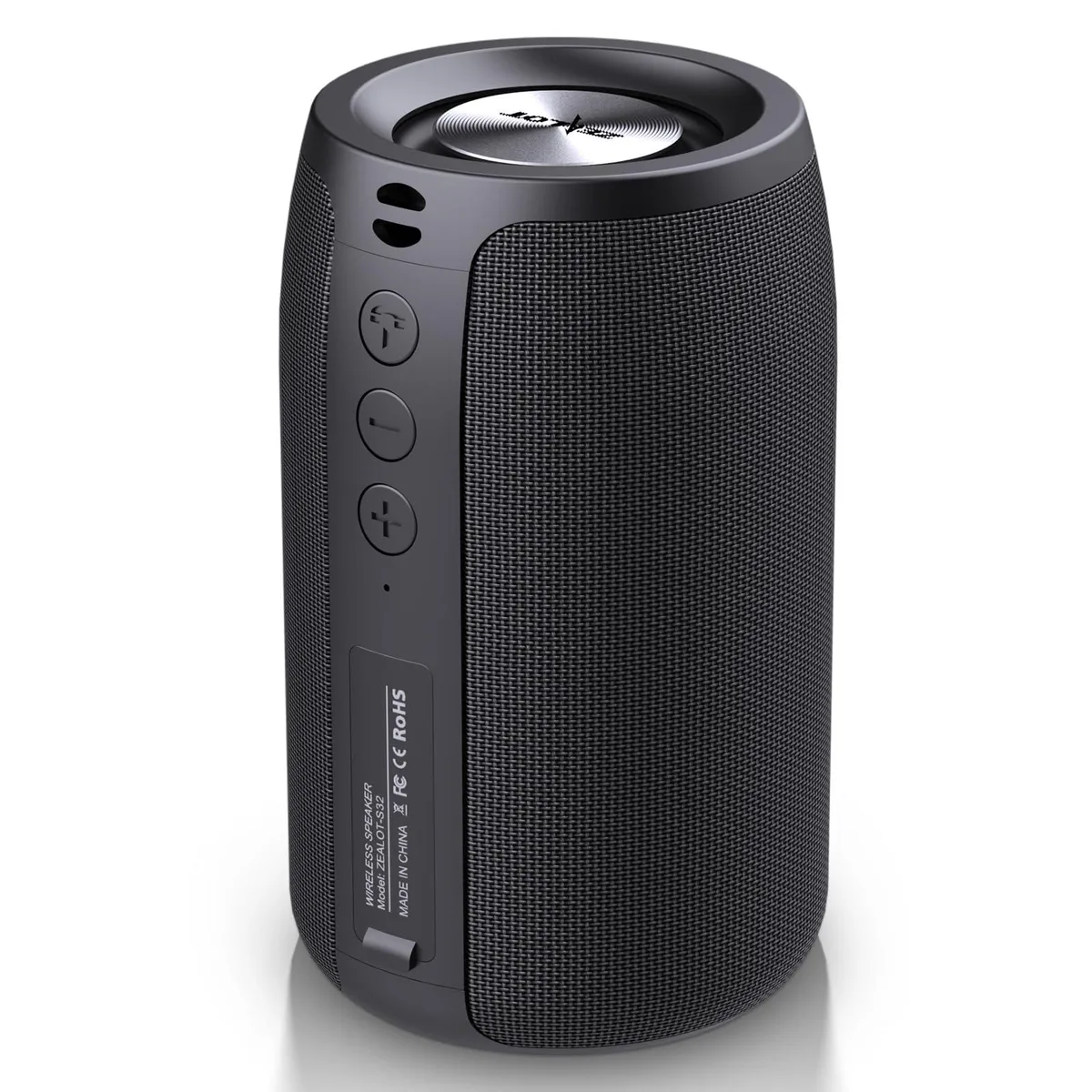 ZEALOT S32 10W Portable Speaker Black IPX5 12h 332g — product photo