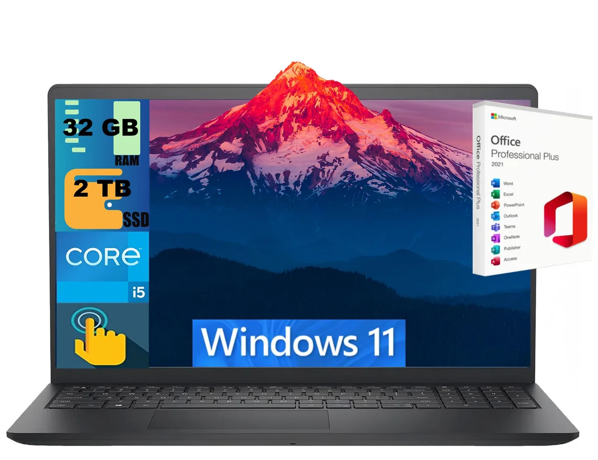 DELL DELL Inspiron 15 i5-1334U 32GB 2TB 15.6 Touch laptop — product photo