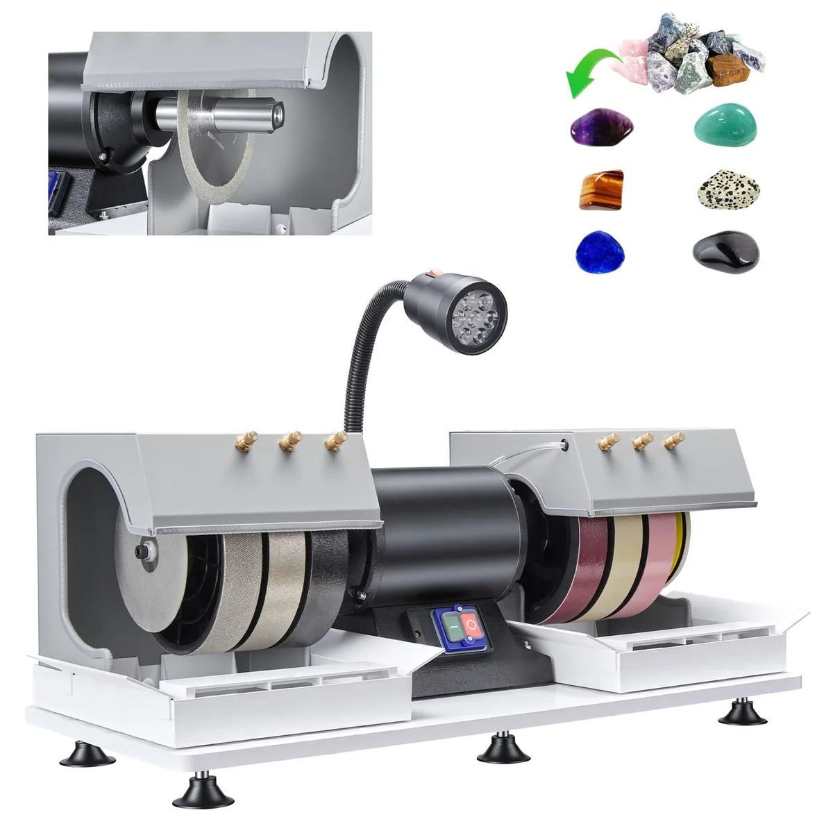 VEVOR VEVOR VV-JH-8P 8" 3/4 HP 1800 RPM Cabbing Machine Sculpting — product photo