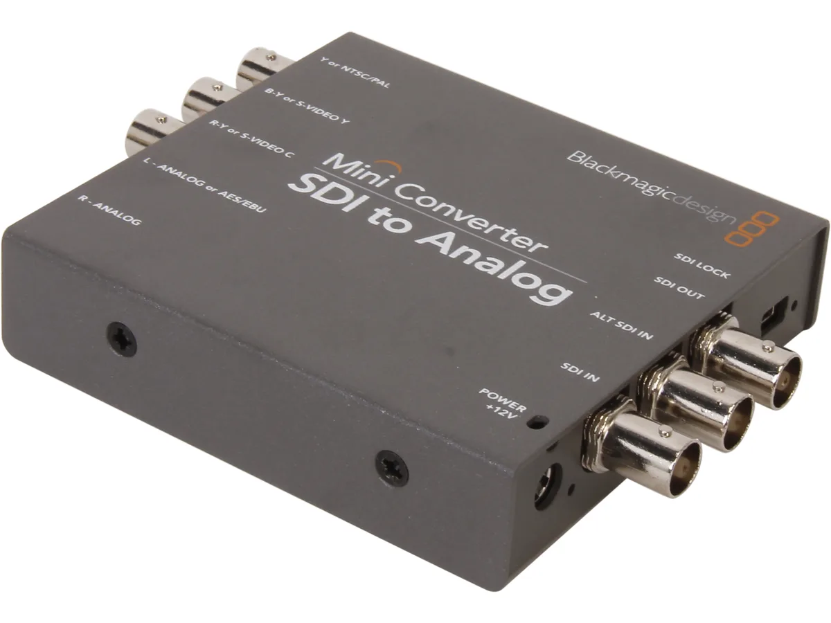 Blackmagic Design Pty. Ltd. Blackmagic Design Mini Converter SDI to Analog CONVMASA 12VDC — product photo