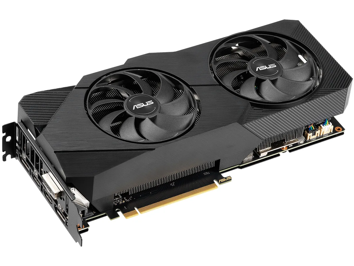 ASUS ASUS DUAL-RTX2070-O8G-EV2 graphics card — product photo