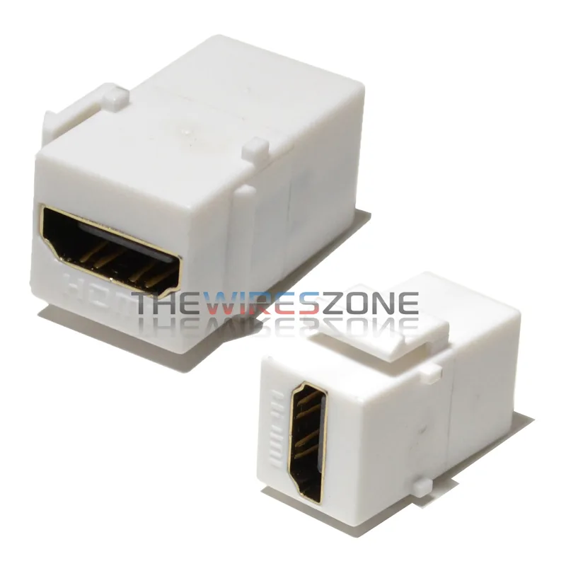 Logico Logico White HDMI Keystone Coupler Female-Female 2/pk — product photo