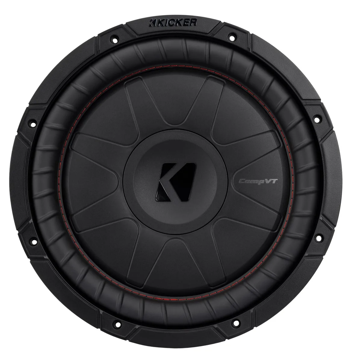 KICKER KICKER CompVT 12-Inch 30cm Car Subwoofer 2 Ohm SVC — product photo