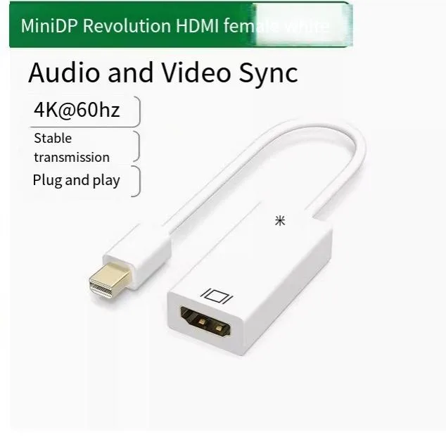 Enfain Enfain Mini DisplayPort to HDMI adapter 4K 60Hz White — product photo