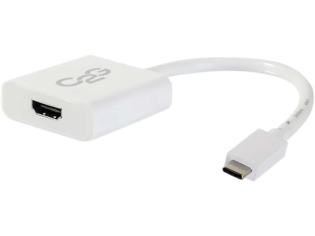 Cables To Go Cables To Go 29475 USB-C to HDMI Adapter 3840x2160 30Hz White — product photo