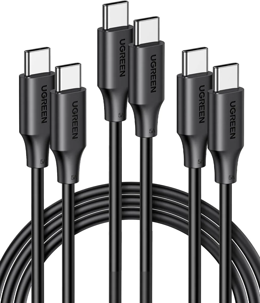 UGREEN UGREEN USB C to USB C Cable 3-Pack 6.6FT 100W — product photo
