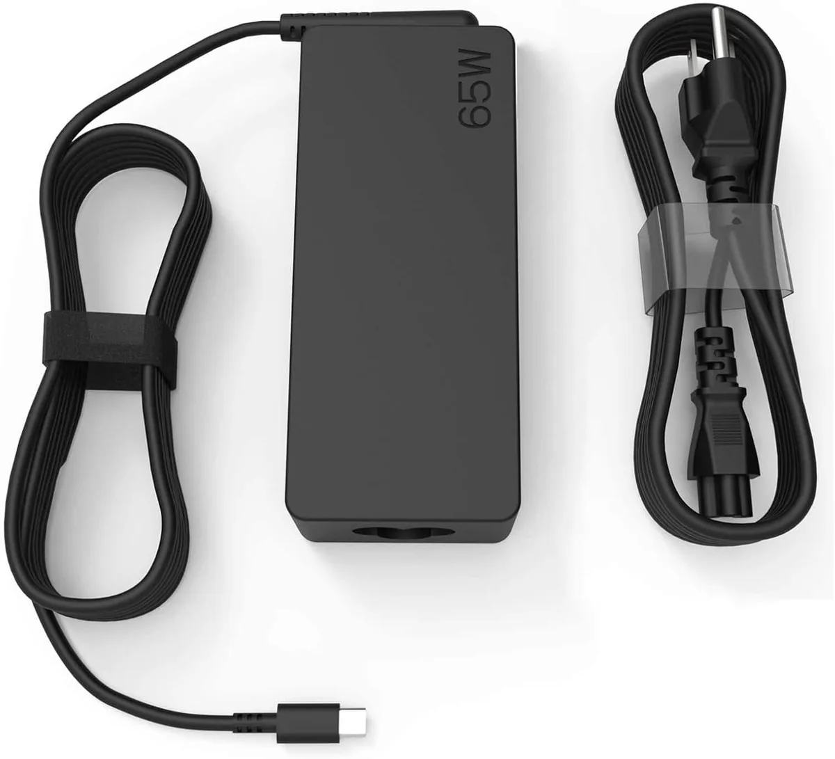 Kenuco Kenuco 65W USB-C AC Adapter for ThinkPad T14 T16 X1 Yoga L13 7i C740 C940 T480 T490 P52s Chromebook 2nd Gen — product photo