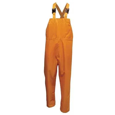 Viking Viking 2910PY-S rain bib pants polyester 31 in inseam elastic waist S yellow — product photo