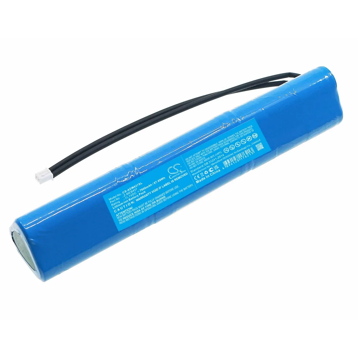  Cameron Sino Battery for American DJ Mega Go Bar 50 RGBA Z-MEB437 7900mAh 87.69Wh — product photo