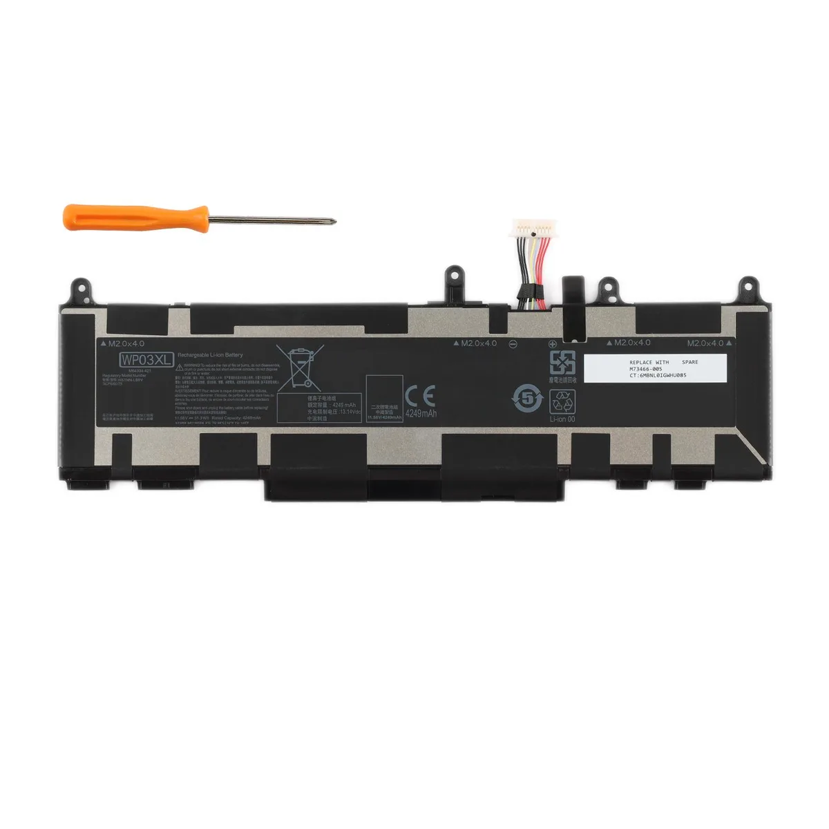 KingSener KingSener WP03XL 51.3WH laptop battery — product photo