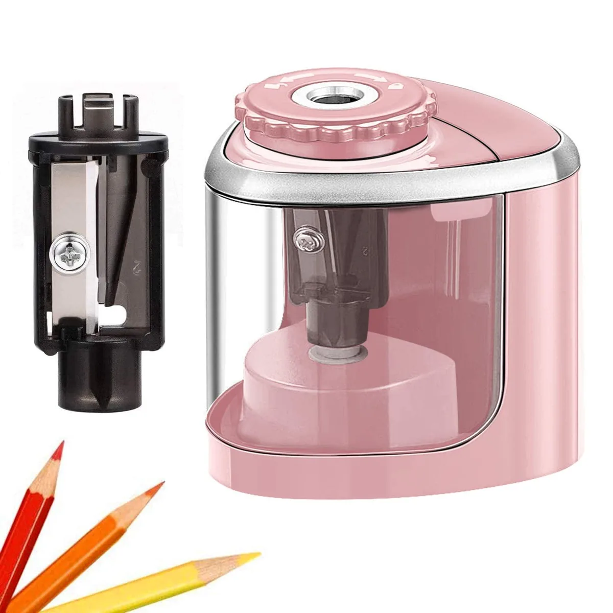  Aogwat sharpenr-Pink Electric Pencil Sharpener Pink — product photo
