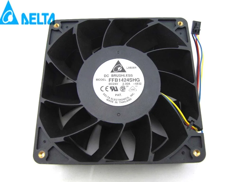 Zyvpee Zyvpee FFB1424SHG 140x51mm 24V 2.3A 4-Pin PWM case fan — product photo
