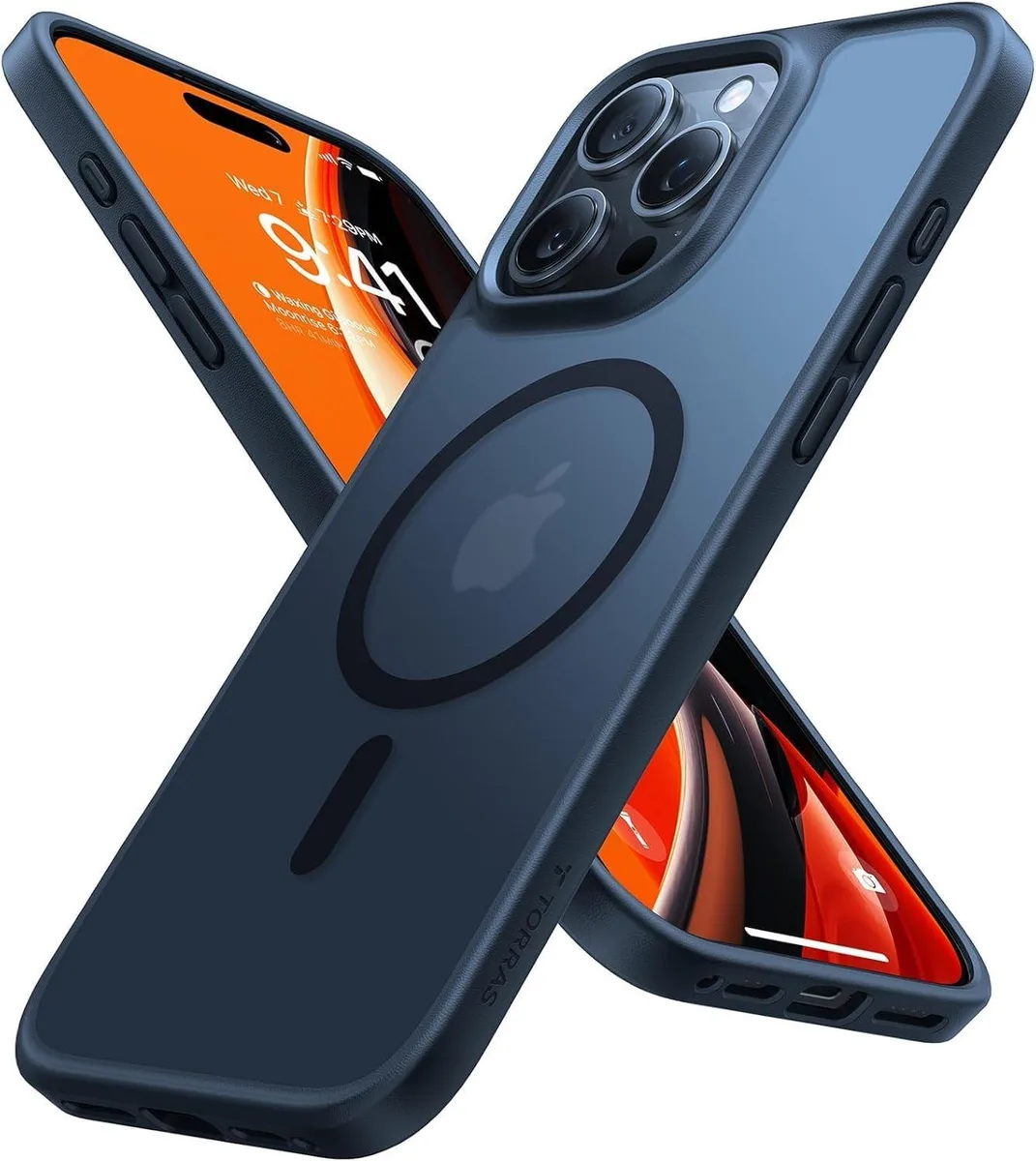 PISKEKAT PISKEKAT Magnetic Shockproof Case for 16 Pro Max Black — product photo