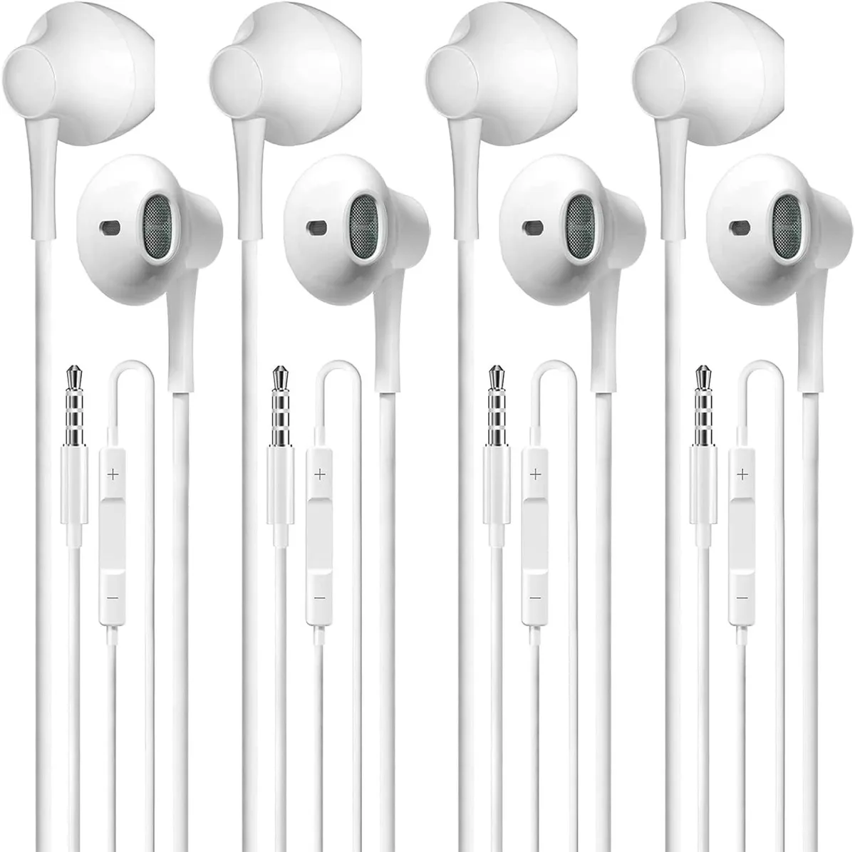 MAONO MAONO Wired Earbuds Pack of 4 3.5mm — product photo