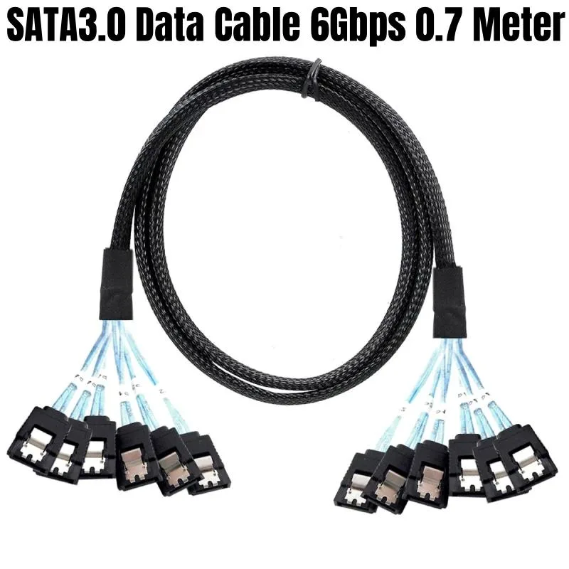 YEPLOOK YEPLOOK 4 SATA 3.0 0.5M 1.6ft 7Pin Blue sata cable — product photo