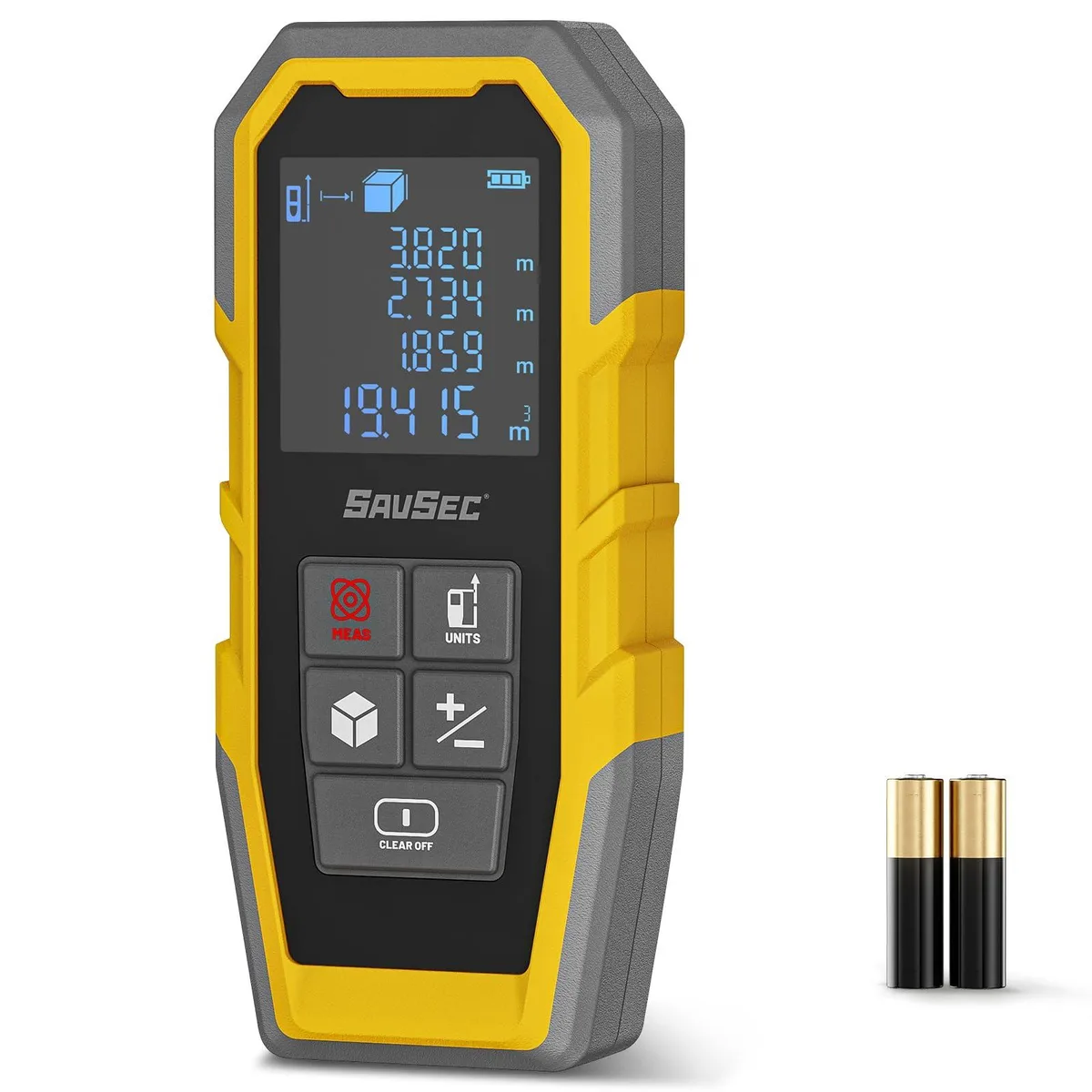  Digital Laser Measuring Tool 328Ft 1/16in Accuracy 4 Unit Switching — product photo
