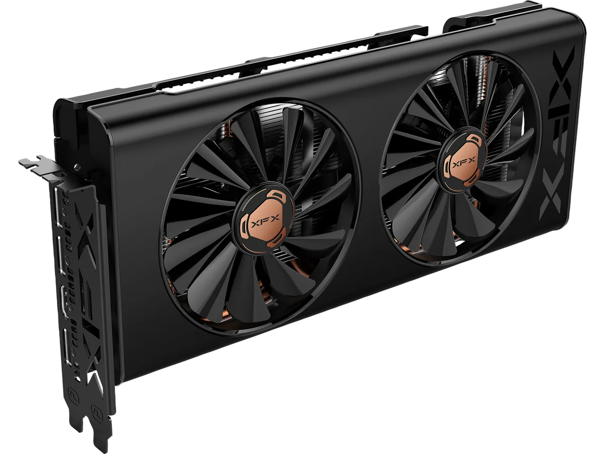 XFX XFX RX-55XT8DFD6 Radeon RX 5500 XT 8GB graphics card — product photo