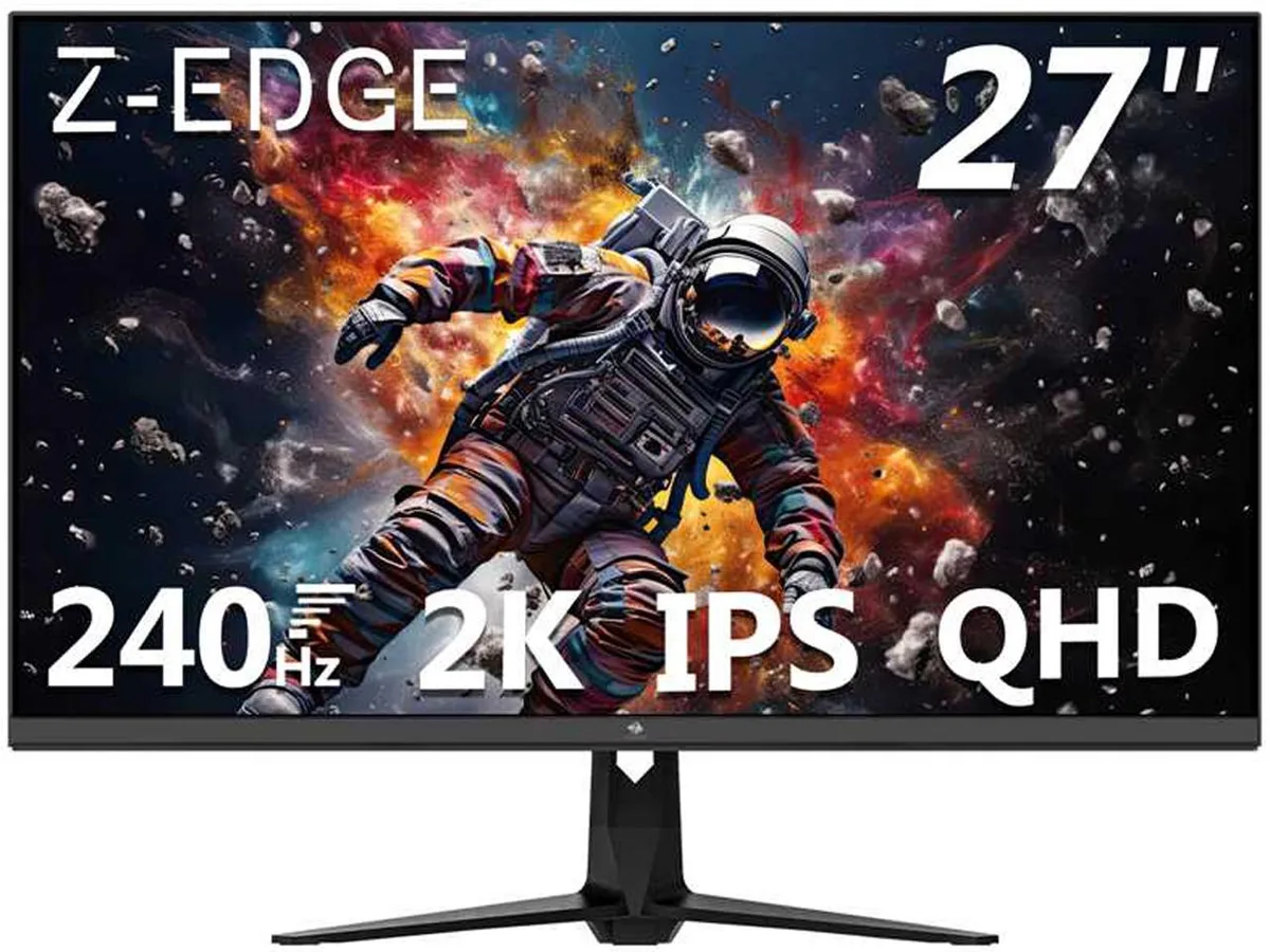 Z-EDGE Z-EDGE UG27QS 27" 2K QHD 240Hz 1ms IPS Gaming Monitor — product photo