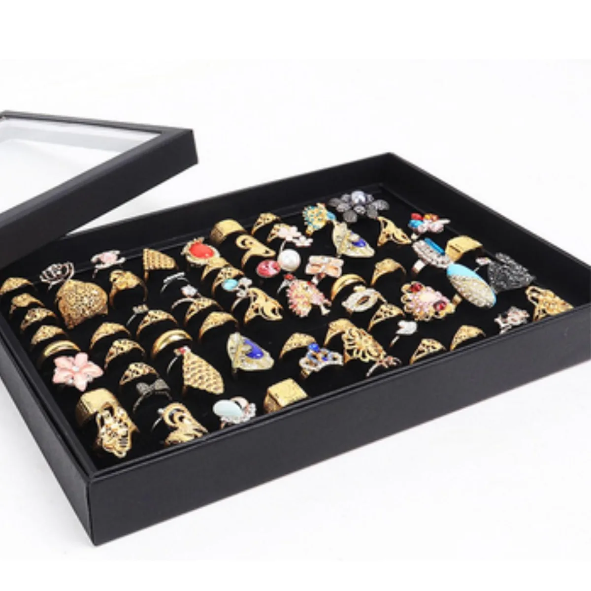 The Perfect Part The Perfect Part 100-Slot Pneumatic Accessory Organizer 29x19x4cm Black — product photo