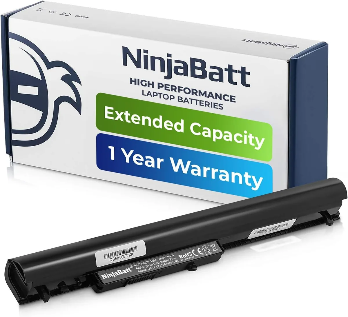TAURKENAM TAURKENAM laptop battery 4 cells 2200mAh 33Wh 14.8V — product photo